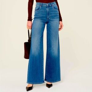DL Vintage 1961 Hepburn Wide Leg Jeans